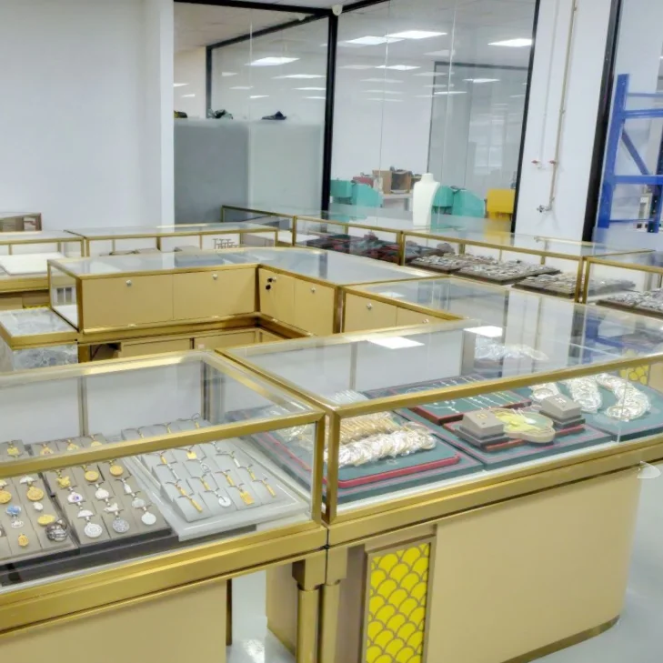 Jewelry product display area
