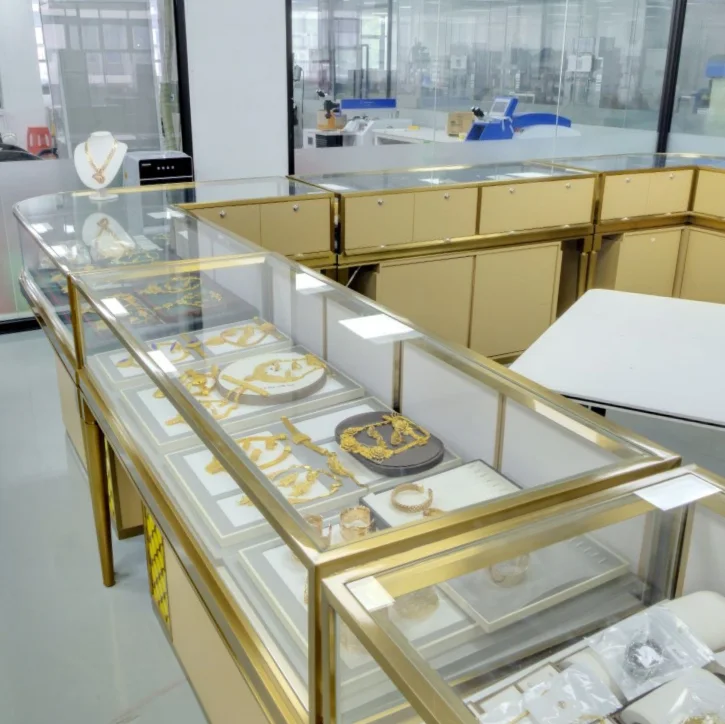 Muxcor jewelry showroom display
