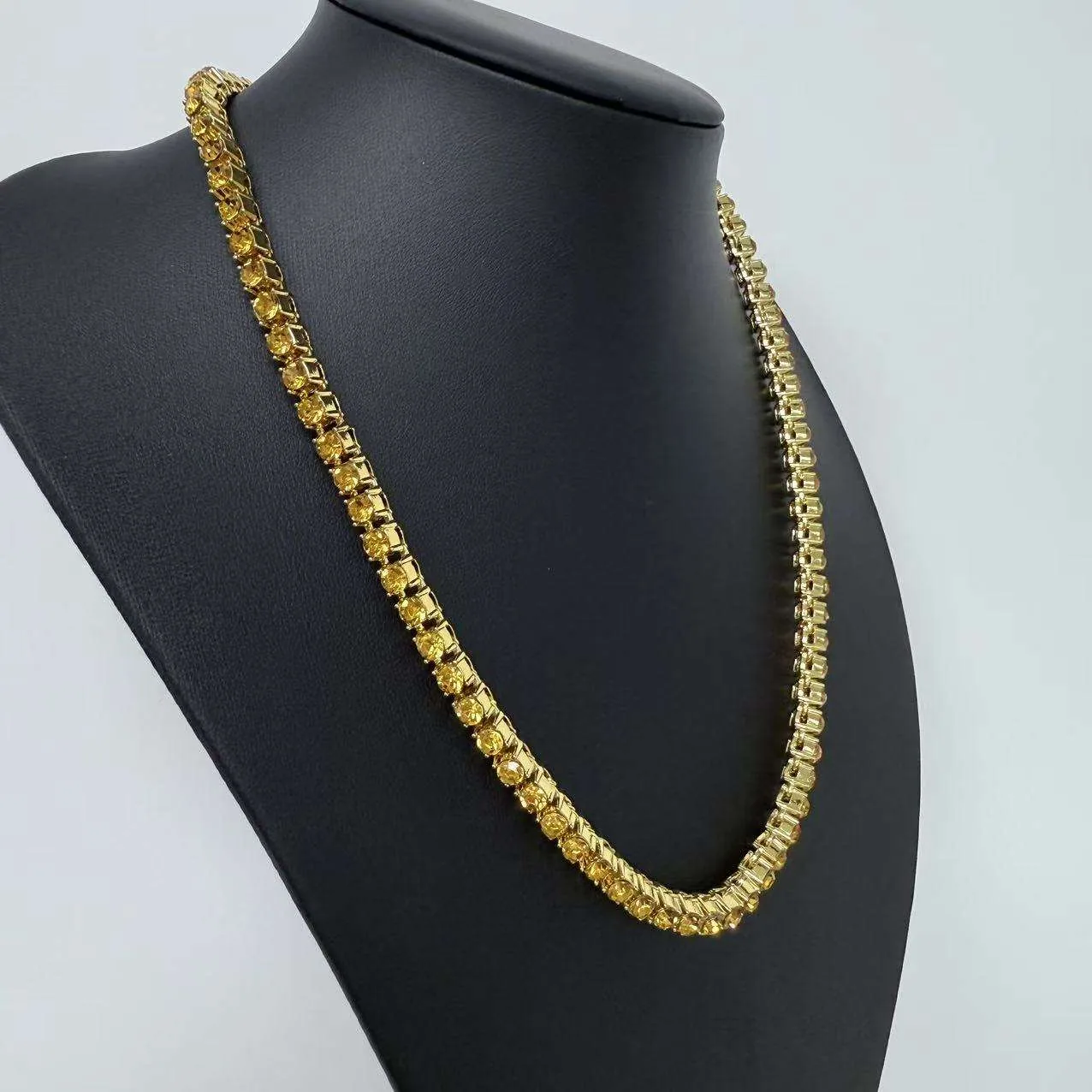 Gold Necklace Hip-hop Style Simple Personality Copper Alloy Hot-selling Exquisite Classic for Women Gift Hip Hop Jewelry Hiphop view 2
