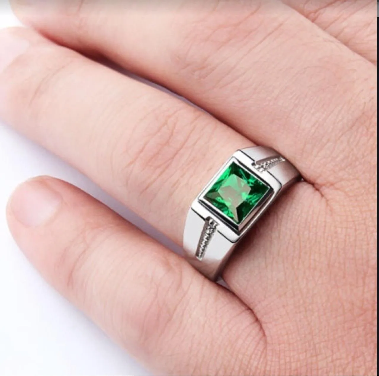 Women's Men's Wholesale Cubic Zirconia Ring Diamond Classic Brilliant Luxury Wedding Gemstone Arabic Rings Fashion Jewelry view 3