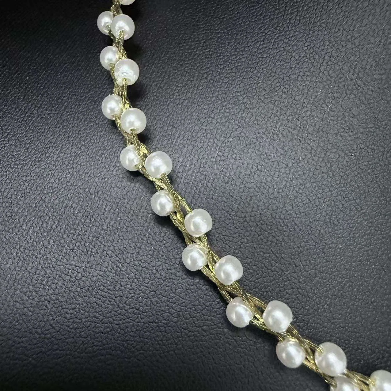 Imitation Pearls Necklace for Women Baroque Pearl Necklace Wedding Fine Designer Inspired Fancy Jewellery for Ladies view 2