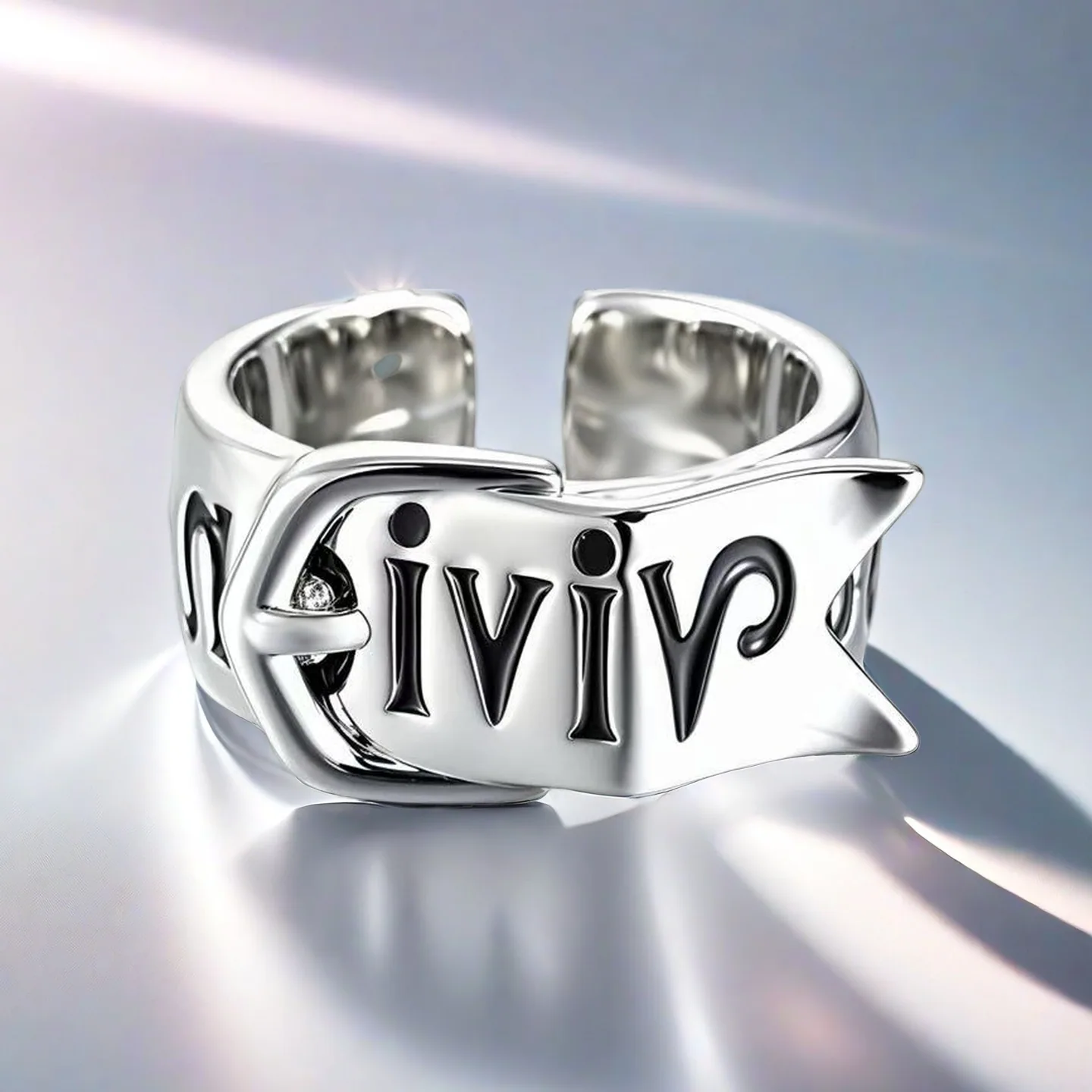 Muxcor Copper Rings for Girls Boys Fine Jewelry Punk Rings Fancy Jewellery for Ladies Vintage Rings view 3