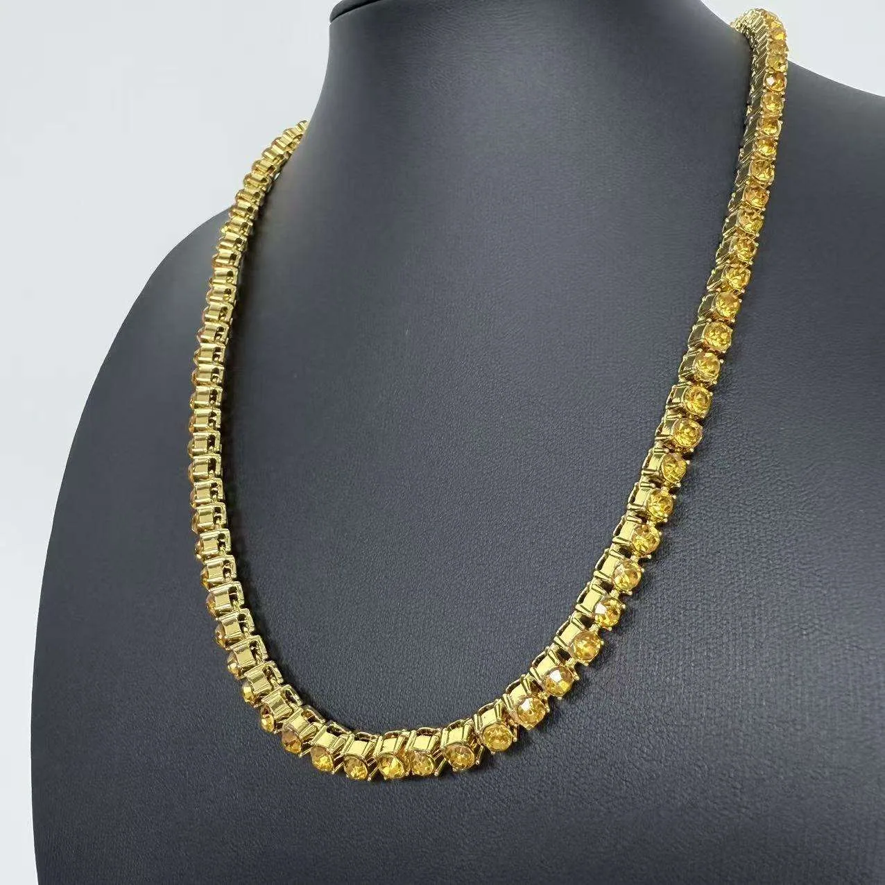 Gold Necklace Hip-hop Style Simple Personality Copper Alloy Hot-selling Exquisite Classic for Women Gift Hip Hop Jewelry Hiphop view 3