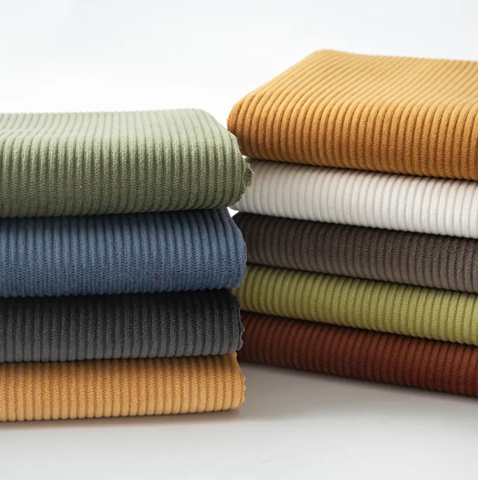 Thick Solid Corduroy DIY Fabric For Sofa Tablecloth Cushion Background Cloth 1M view 3
