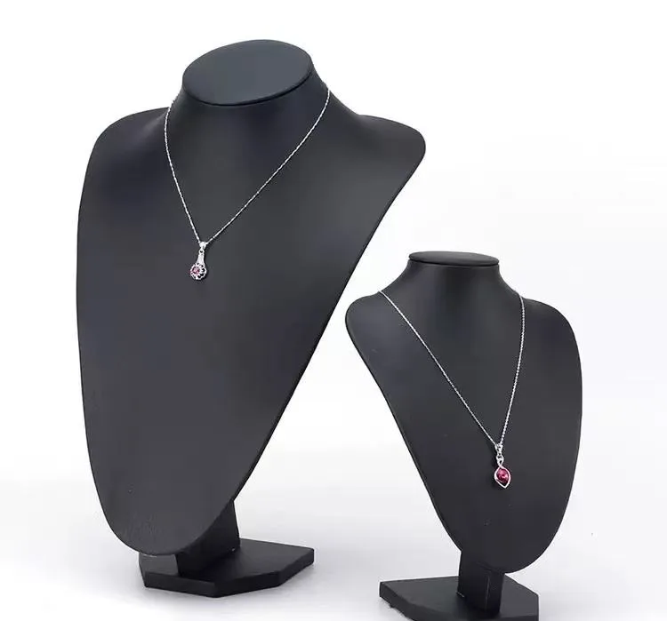 Wholesale Portrait Neck Display Prop Jewelry Display Stand Pendant Necklace Mannequin Neck Stand view 2