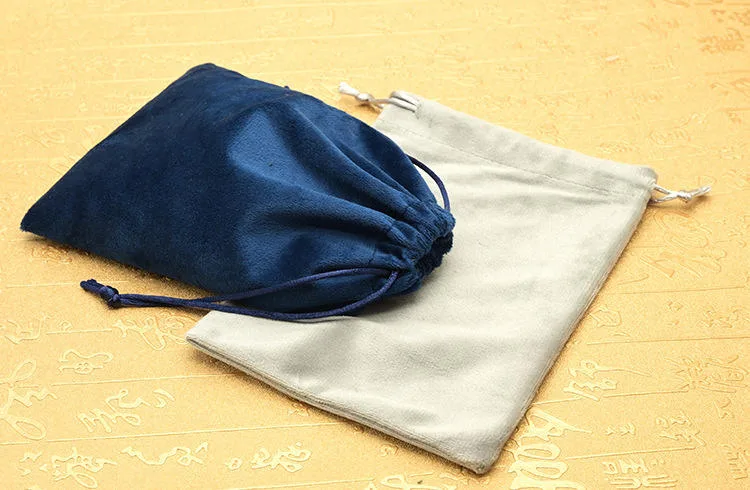 Custom Jewelry Bag Velvet Drawstring Pocket Velvet Bag Wholesale Jewelry Bag Bracelet Necklace Ring Bag view 3