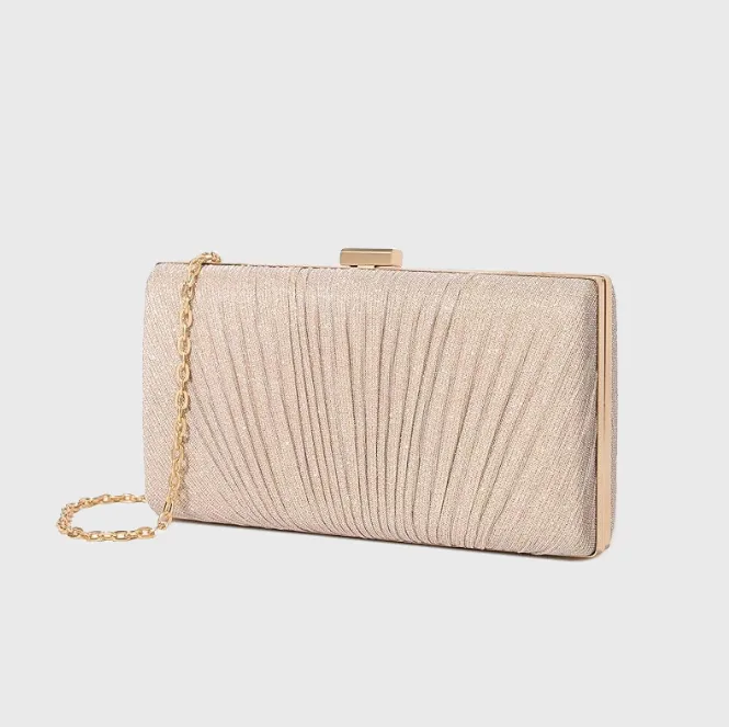 Hot Selling European Evening Bag for Women Elegant Banquet Clutch Handbag Party Crossbody Purse