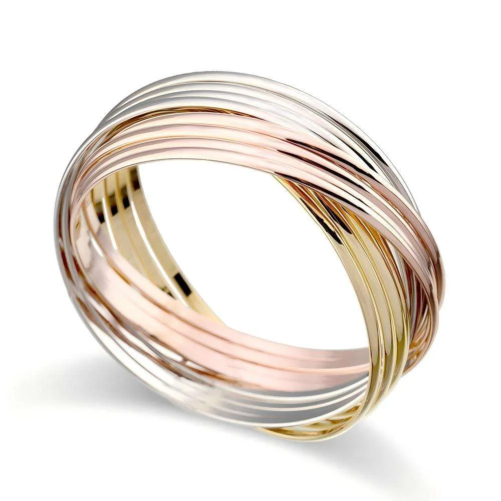 High-quality New Luxury Bracelet Geometry Classic Retro Temperament Titanium Steel Bangles with Cuffs for Men and Women.
