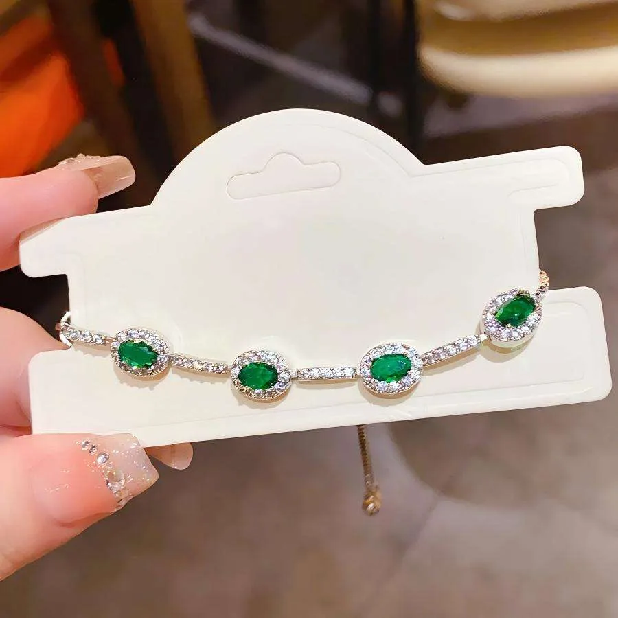 Muxcor Factory Custom Women Diamond Zircon Multi-color Bracelets Adjustable Chain Bracelet Fashion Temperament Female Jewelry