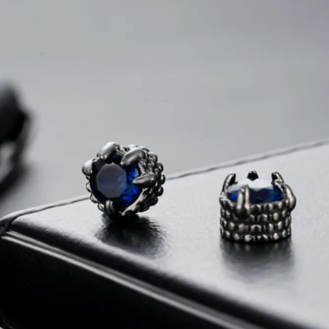 Luxury Minimalist Zircon Magnetic Earrings No Piercing Versatile High Sense Fashion Unique Clip on Ear Jewelry for Men Women view 3