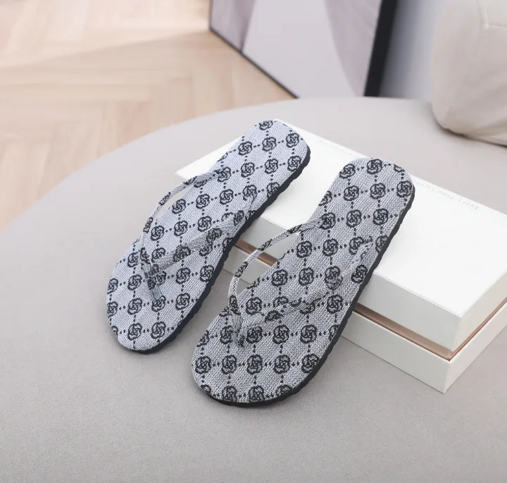 Women Leopard Print Flat Thong Sandals Non Slip Flip Flops Casual Slippers view 3