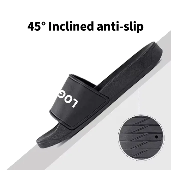 Hot Sale Custom Flip Flops Custom Printed slippers Slides Footwear Custom logo Slide Designer slippers for Men view 2
