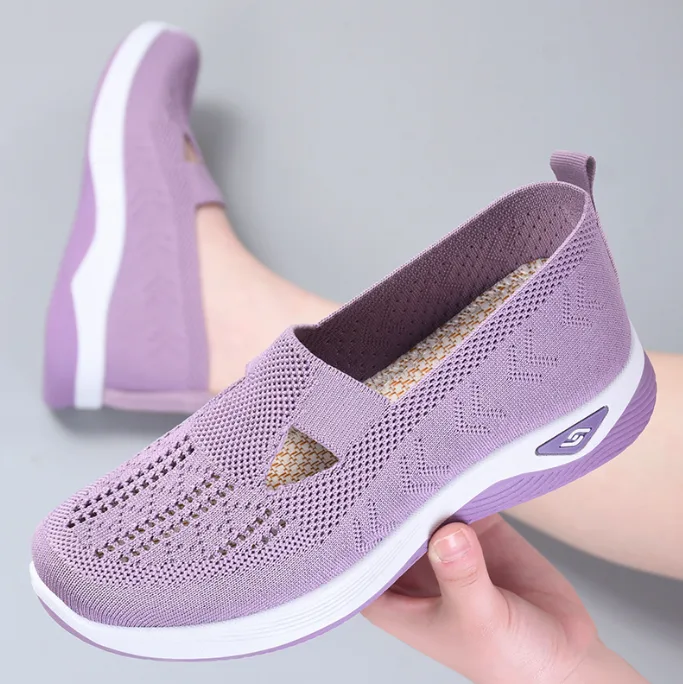 New Arrival Women Casual Shoes Fashion Flat Shoes Breathable Old Beijing Cloth Shoes
